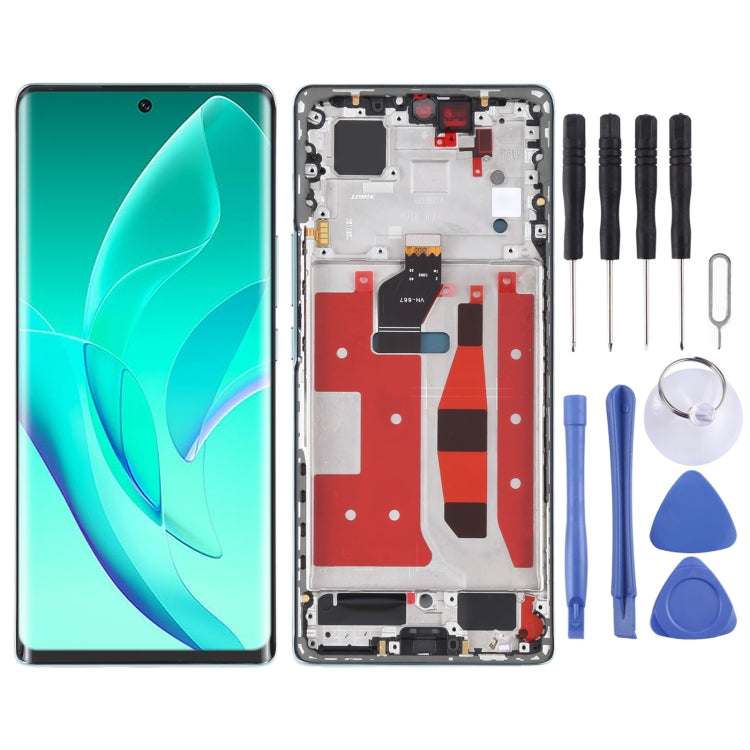 Original OLED LCD Screen for Honor 60 Digitizer Full Assembly with Frame(Green) - free shipping - PMC TechLife - Order now!