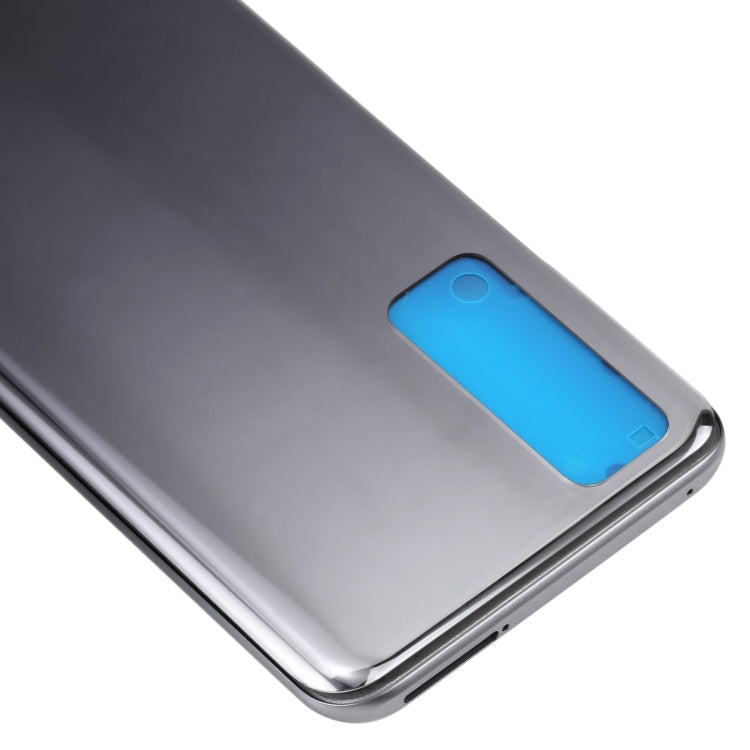 For vivo Y53s 5G Battery Back Cover with Middle Frame (Black) - Back Cover by PMC TechLife | Online Shopping South Africa | PMC TechLife