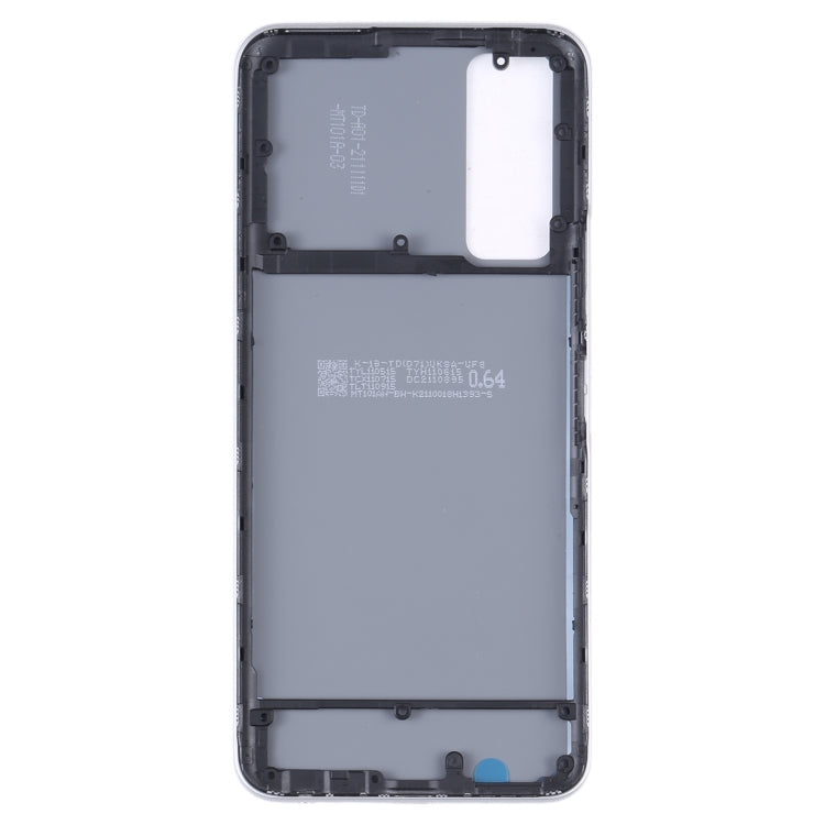 For vivo Y53s 5G Battery Back Cover with Middle Frame (Silver) - Back Cover by PMC TechLife | Online Shopping South Africa | PMC TechLife