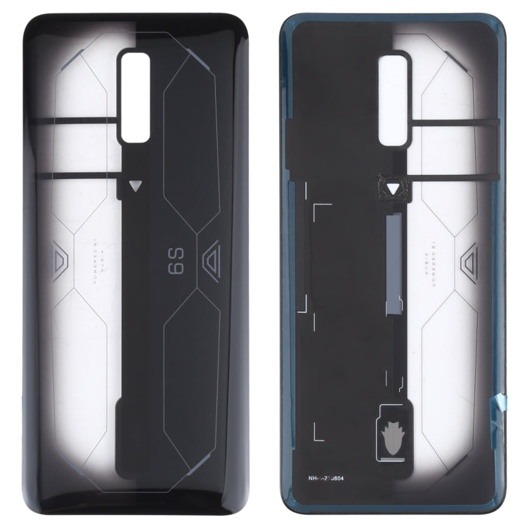 Battery Glass Back Cover for ZTE Nubia Red Magic 6S(Transparent Black) - free shipping - PMC TechLife - Order now!