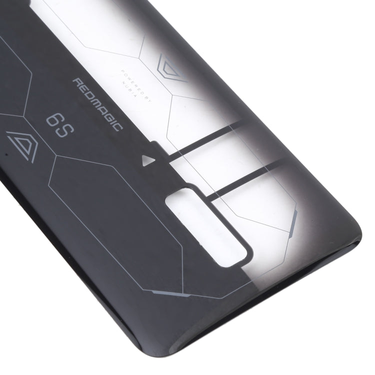 Battery Glass Back Cover for ZTE Nubia Red Magic 6S(Transparent Black) - free shipping - PMC TechLife - Order now!