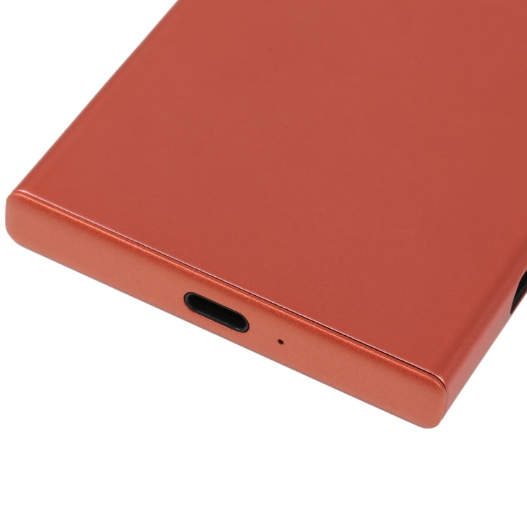 Original Battery Back Cover with Camera Lens Cover for Sony Xperia XZ1 Compact(Orange) - Back Cover by PMC TechLife | Online Shopping South Africa | PMC TechLife