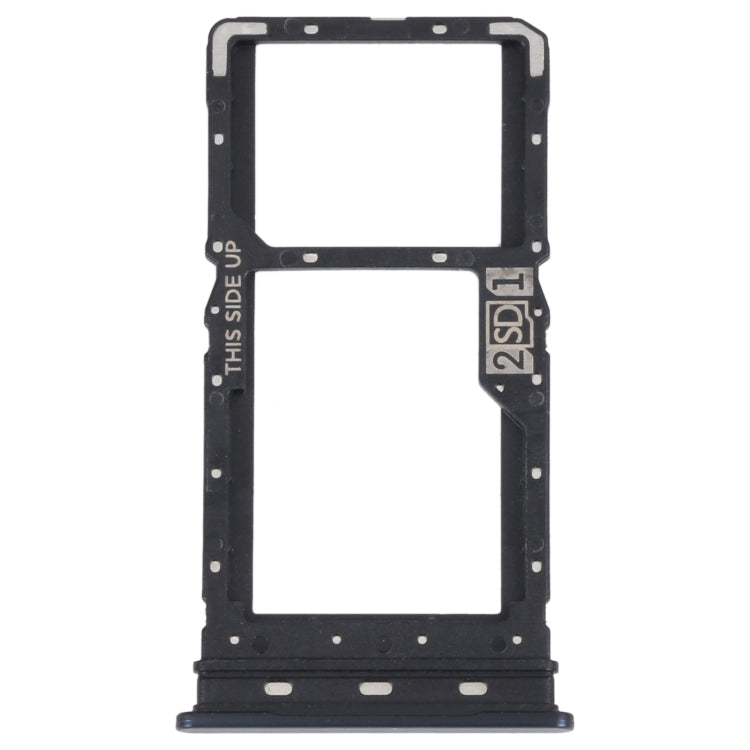 For Motorola Moto G62 5G / Moto G62 India SIM Card Tray + SIM / Micro SD Card Tray(Black) - Card Socket by PMC TechLife | Online Shopping South Africa | PMC TechLife