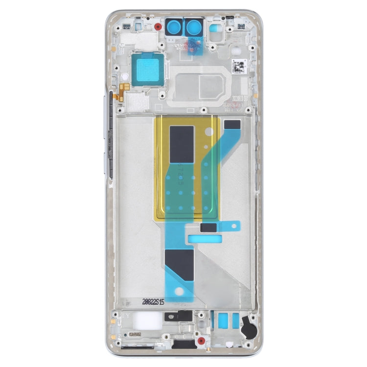 For Xiaomi Civi 2 Original Front Housing LCD Frame Bezel Plate (Silver) - Frame Bezel Plate by PMC TechLife | Online Shopping South Africa | PMC TechLife