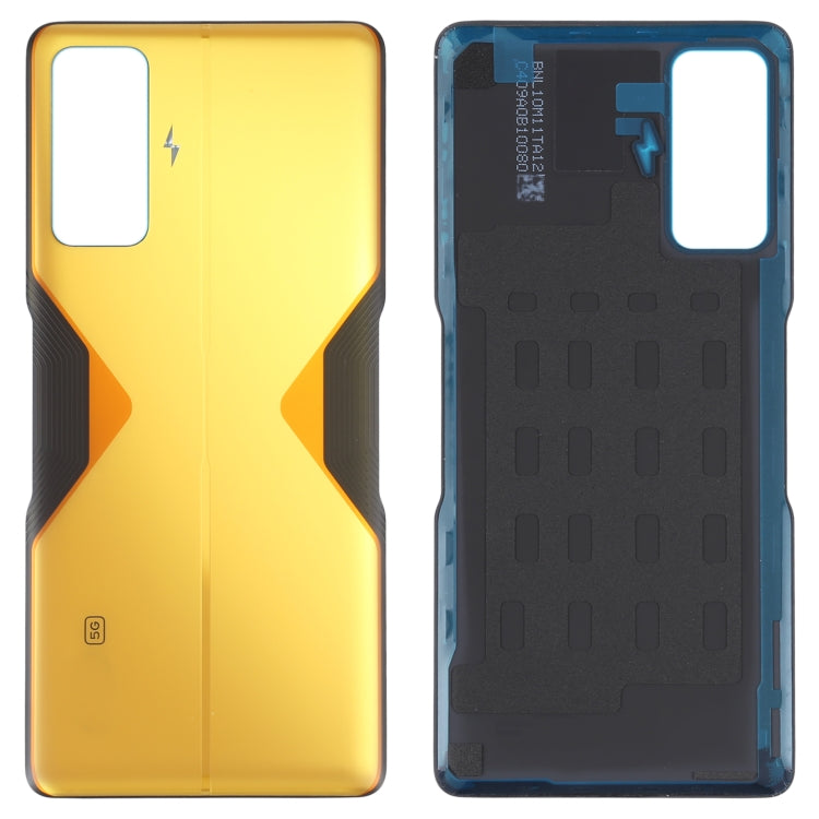 For Xiaomi Poco F4 GT Original Battery Back Cover(Yellow) - Back Cover by PMC TechLife | Online Shopping South Africa | PMC TechLife