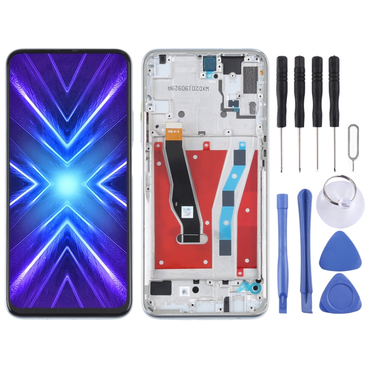 Original LCD Screen For Honor 9X / 9X Pro / Huawei Y9s Digitizer Full Assembly with Frame (Silver) - free shipping - PMC TechLife - Order now!