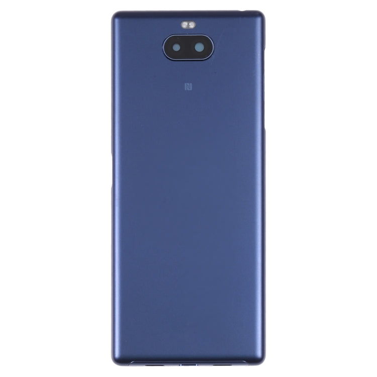 For Sony Xperia 10 Original Battery Back Cover(Blue) - Back Cover by PMC TechLife | Online Shopping South Africa | PMC TechLife
