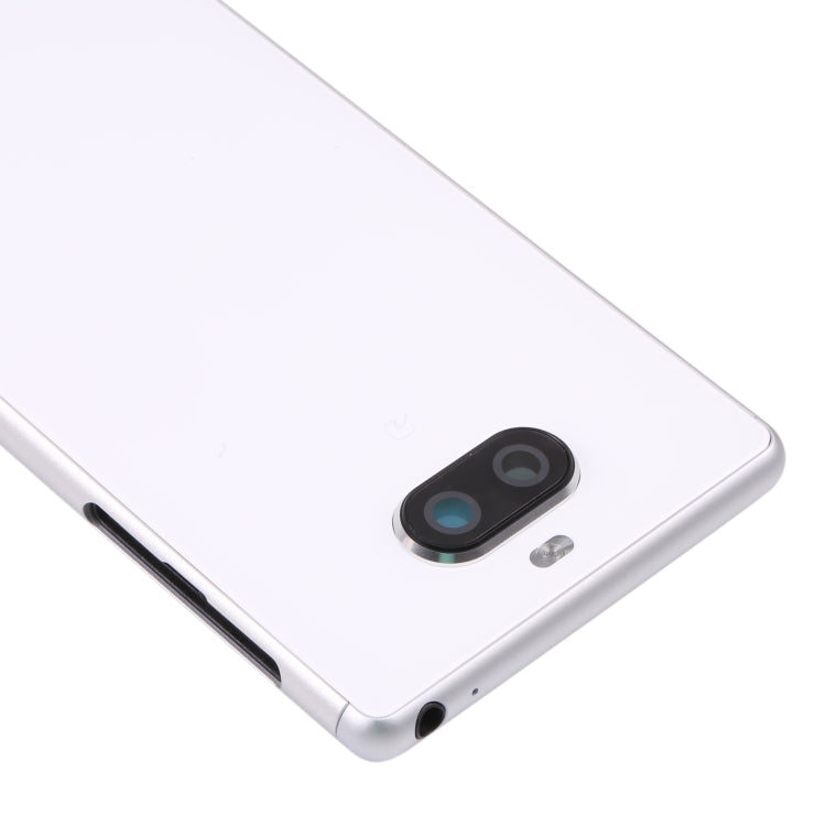 For Sony Xperia 8 Original Battery Back Cover(White) - Back Cover by PMC TechLife | Online Shopping South Africa | PMC TechLife