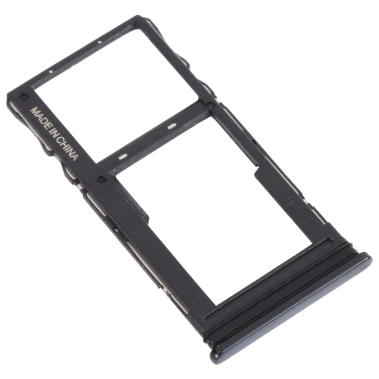 For TCL 20 5G Original SIM Card Tray + SIM / Micro SD Card Tray(Black) - For TCL by PMC TechLife | Online Shopping South Africa | PMC TechLife