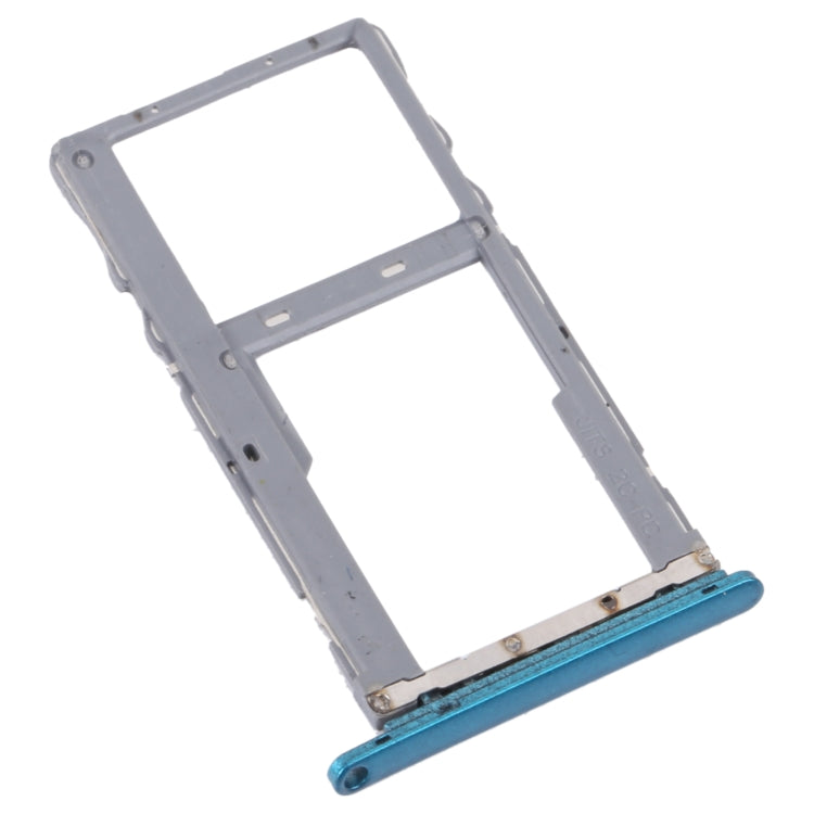 For Alcatel 3L 2020 Original SIM Card Tray + Micro SD Card Tray (Green) - Card Tray by PMC TechLife | Online Shopping South Africa | PMC TechLife