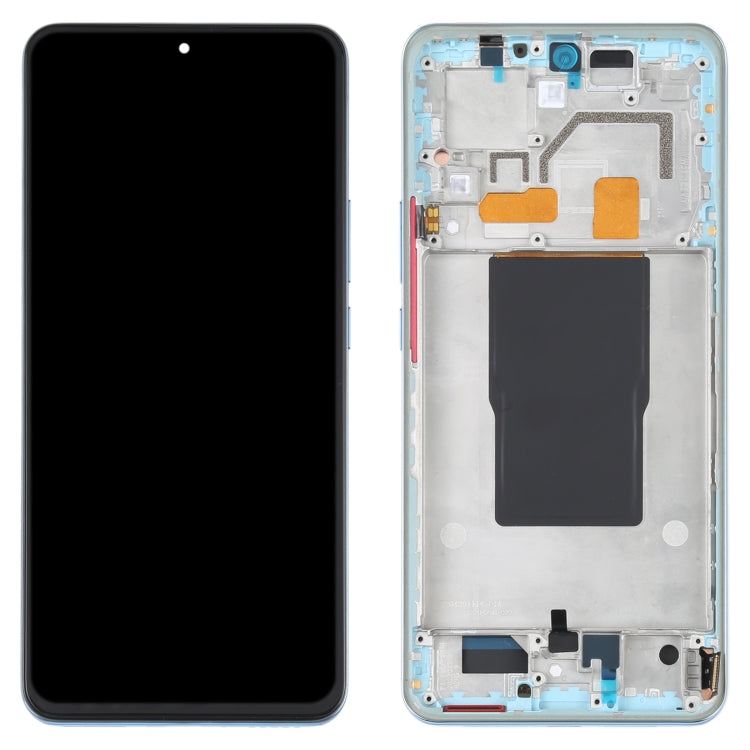 Original AMOLED LCD Screen For Xiaomi Redmi K50 Ultra / 12T / 12T Pro Digitizer Full Assembly with Frame (Blue) - free shipping - PMC TechLife - Order now!