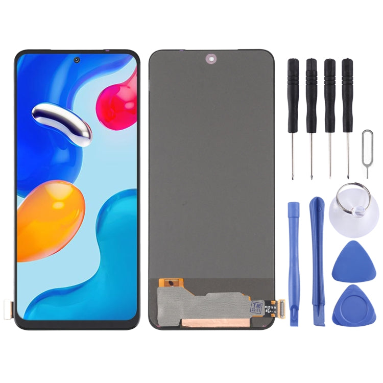 OEM OLED LCD Screen For Xiaomi Redmi Note 11 4G / Note 11S 4G / Poco M4 Pro with Digitizer Full Assembly - free shipping - PMC TechLife - Order now!