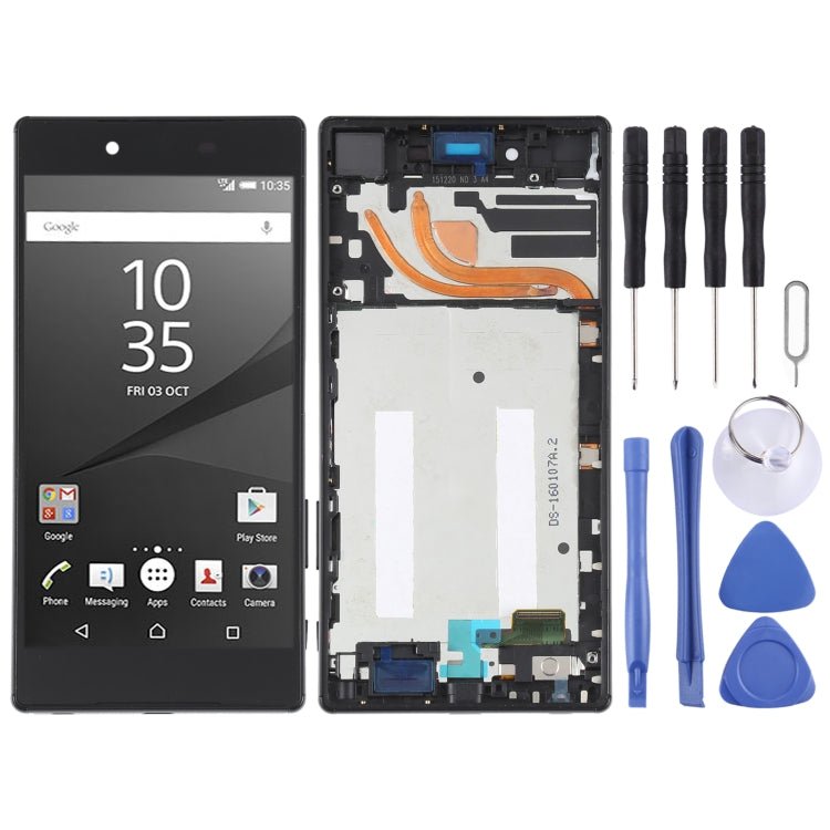 Original LCD Screen For Sony Xperia Z5 Premium E6853 Digitizer Full Assembly with Frame(Black) - free shipping - PMC TechLife - Order now!