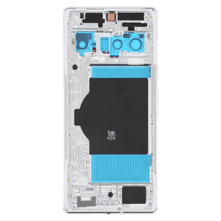 For Google Pixel 6 Pro Battery Back Cover with Middle Frame(White) - Back Cover by PMC TechLife | Online Shopping South Africa | PMC TechLife | Buy Now Pay Later Mobicred