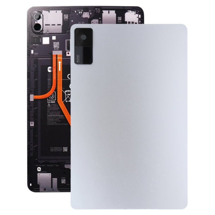 For Xiaomi Redmi Pad Original Battery Back Cover with Camera Lens Cover(Silver) - Back Cover by PMC TechLife | Online Shopping South Africa | PMC TechLife