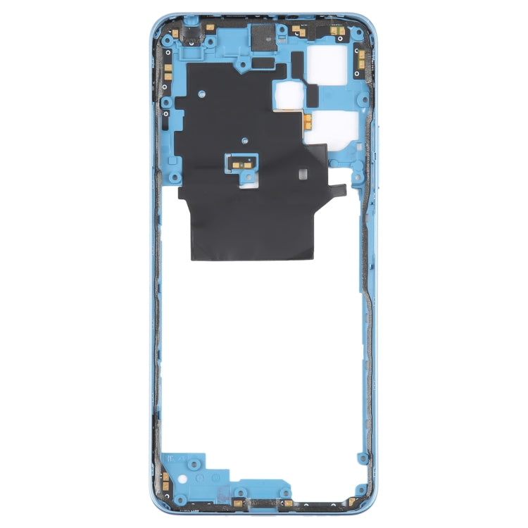 For Xiaomi Redmi Note 12 Middle Frame Bezel Plate (Blue) - Frame Bezel Plate by PMC TechLife | Online Shopping South Africa | PMC TechLife