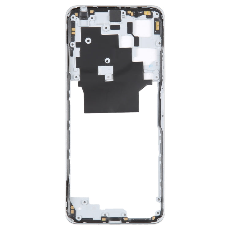 For Xiaomi Redmi Note 12 Middle Frame Bezel Plate (White) - Frame Bezel Plate by PMC TechLife | Online Shopping South Africa | PMC TechLife