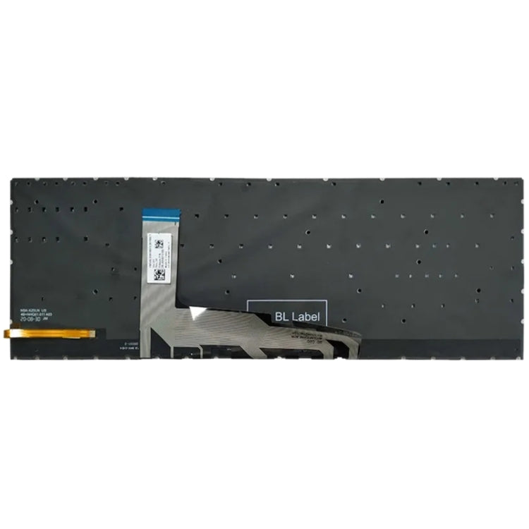 For HP Omen 15-EK 15-EK0019NR 15-EN 15-EN0013DX TPN-Q236 Laptop Keyboard (White) - HP Spare Parts by PMC TechLife | Online Shopping South Africa | PMC TechLife