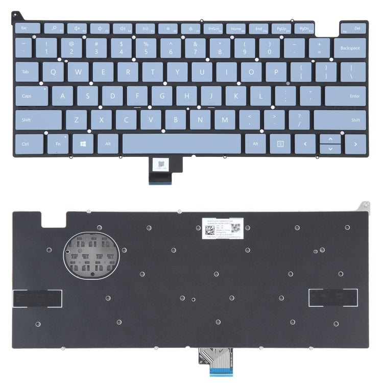US Version Keyboard without Power Button for Microsoft Surface Laptop Go 1934(Blue) - Replacement Keyboards by PMC TechLife | Online Shopping South Africa | PMC TechLife