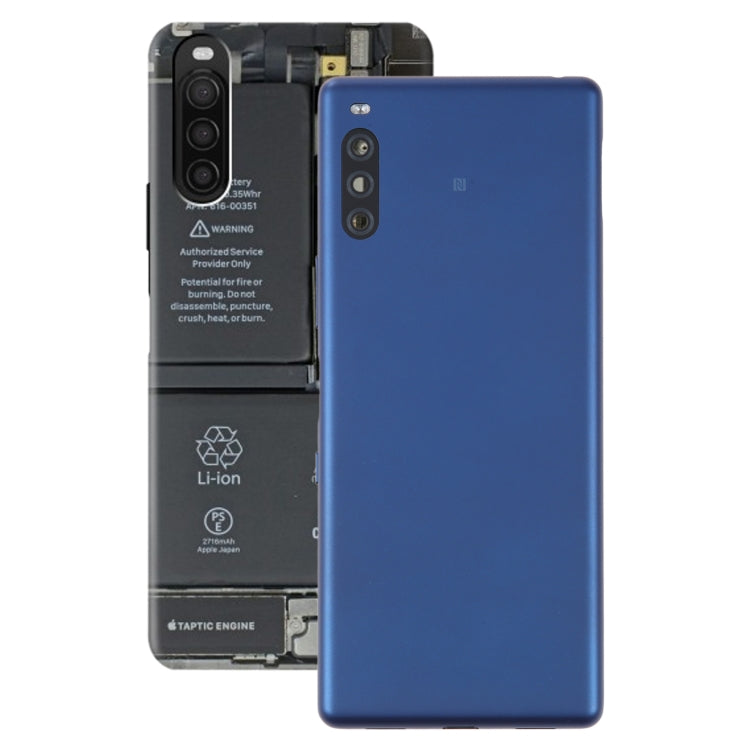 For Sony Xperia L4 Original Battery Back Cover(Blue) - Back Cover by PMC TechLife | Online Shopping South Africa | PMC TechLife