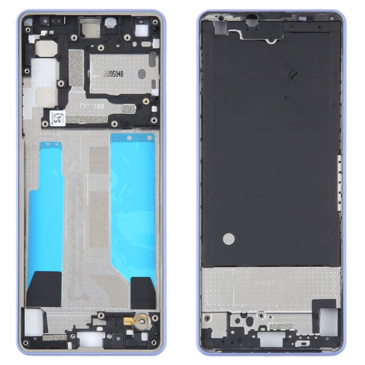 For Sony Xperia 10 IV Original Middle Frame Bezel Plate (Purple) - Frame Bezel Plate by PMC TechLife | Online Shopping South Africa | PMC TechLife