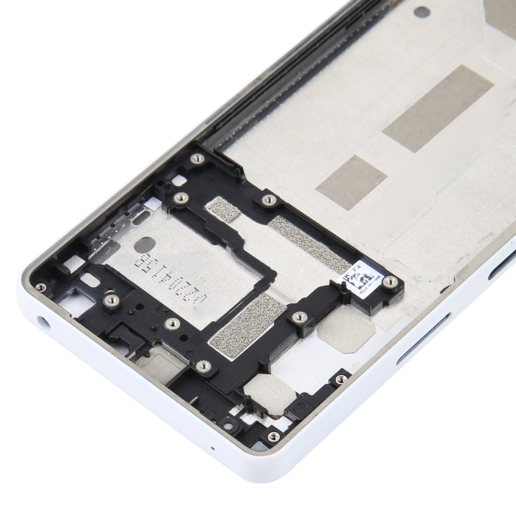 For Sony Xperia 10 IV Original Middle Frame Bezel Plate (White) - Frame Bezel Plate by PMC TechLife | Online Shopping South Africa | PMC TechLife | Buy Now Pay Later Mobicred