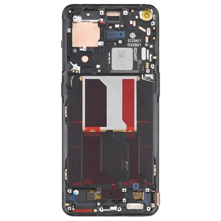 For OnePlus 10 Pro NE2210 NE2211 NE2213 Middle Frame Bezel Plate (Black) - Frame Bezel Plate by PMC TechLife | Online Shopping South Africa | PMC TechLife | Buy Now Pay Later Mobicred