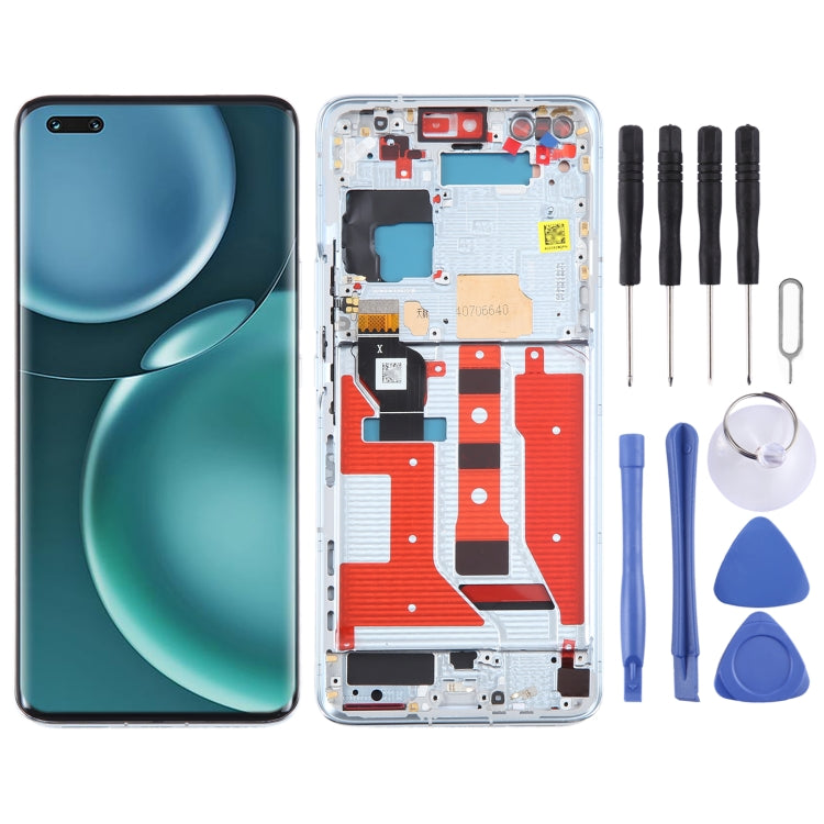 Original LCD Screen For Honor Magic4 Pro Digitizer Full Assembly with Frame(Blue) - free shipping - PMC TechLife - Order now!