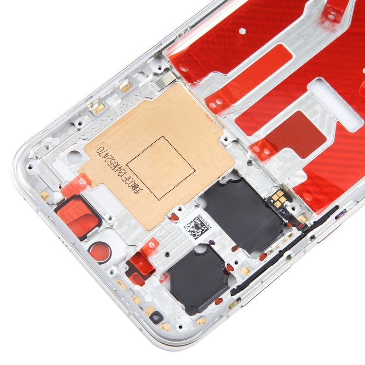 For Huawei P50 Original Front Housing LCD Frame Bezel Plate(Silver) - free shipping - PMC TechLife - Order now!