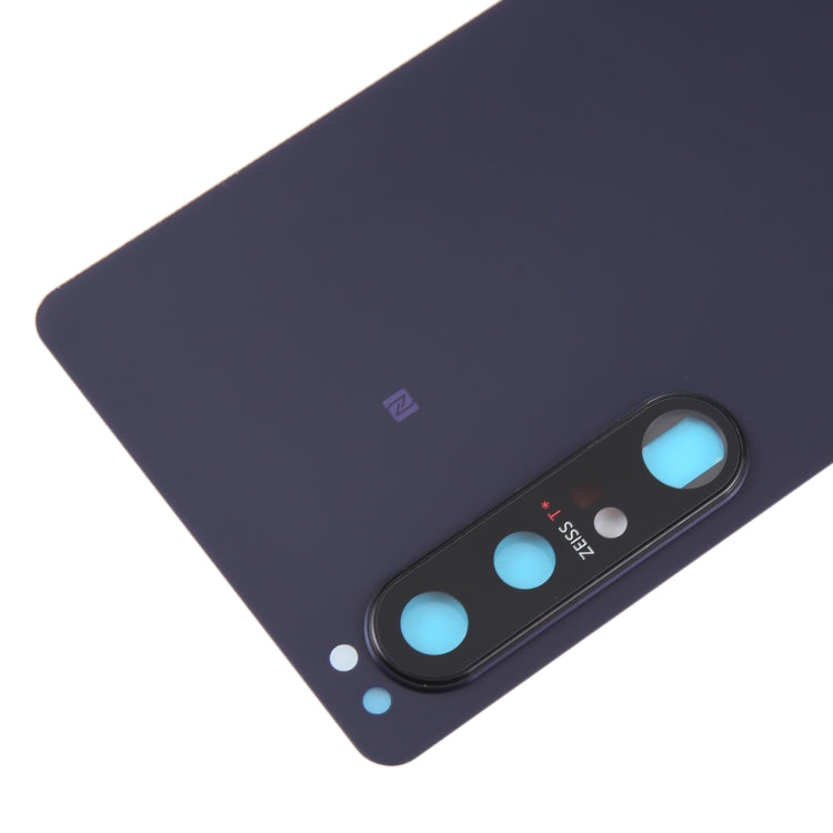 For Sony Xperia 1 IV Original Battery Back Cover(Violet) - Back Cover by PMC TechLife | Online Shopping South Africa | PMC TechLife