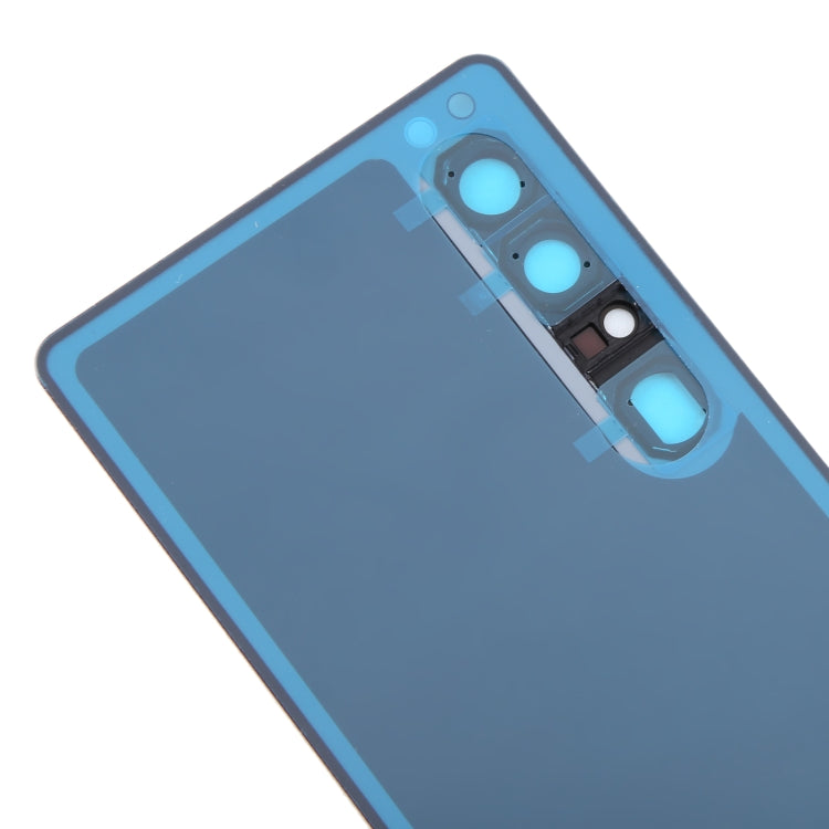 For Sony Xperia 1 IV Original Battery Back Cover(Violet) - Back Cover by PMC TechLife | Online Shopping South Africa | PMC TechLife