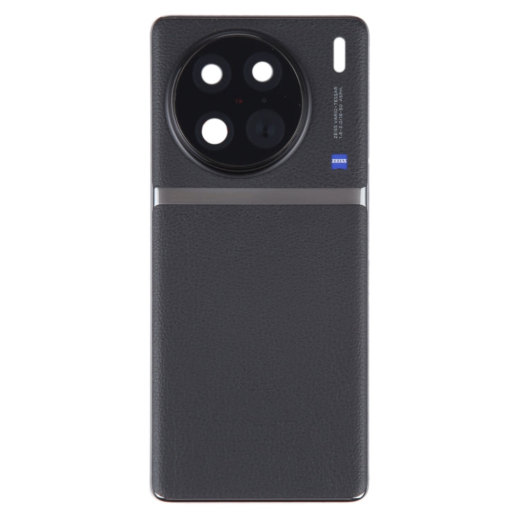 For vivo X90 Pro Original Battery Back Cover with Camera Lens Cover(Black) - Back Cover by PMC TechLife | Online Shopping South Africa | PMC TechLife