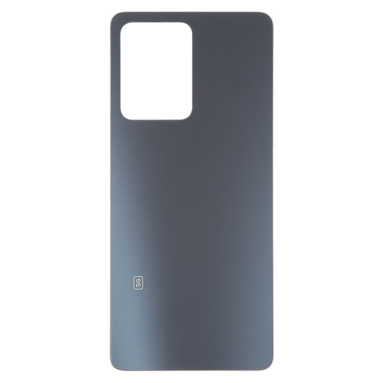 For Xiaomi Redmi Note 12 Pro Glass Battery Back Cover(Black) - Back Cover by PMC TechLife | Online Shopping South Africa | PMC TechLife
