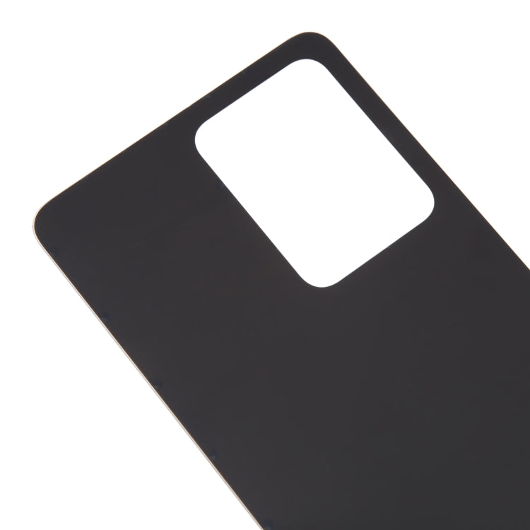 For Xiaomi Redmi Note 12 Pro Glass Battery Back Cover(Black) - Back Cover by PMC TechLife | Online Shopping South Africa | PMC TechLife