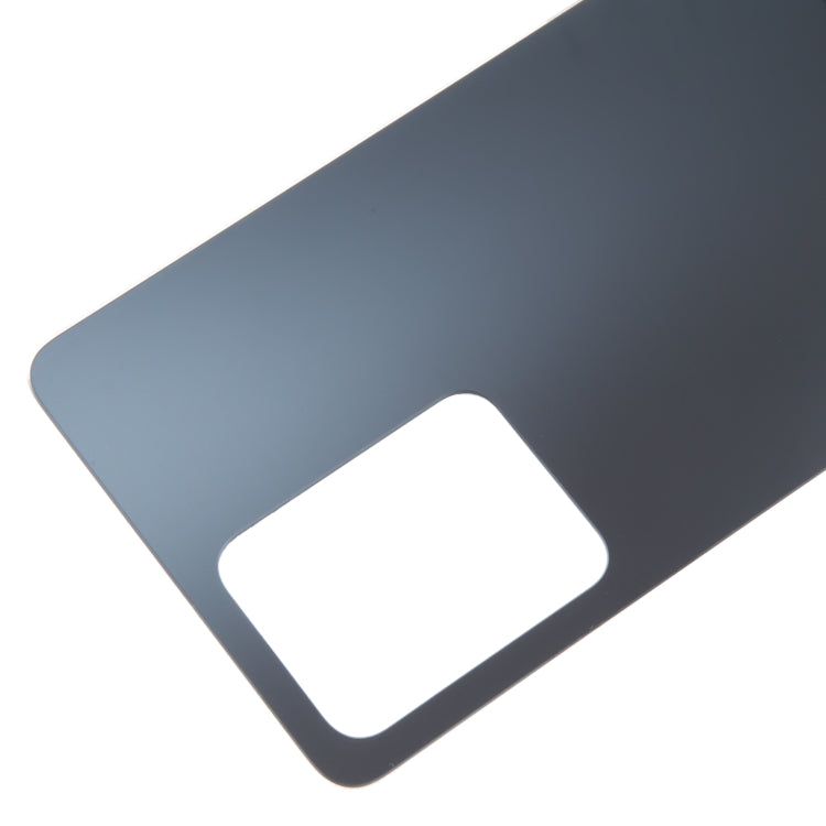 For Xiaomi Redmi Note 12 Pro Glass Battery Back Cover(Black) - Back Cover by PMC TechLife | Online Shopping South Africa | PMC TechLife