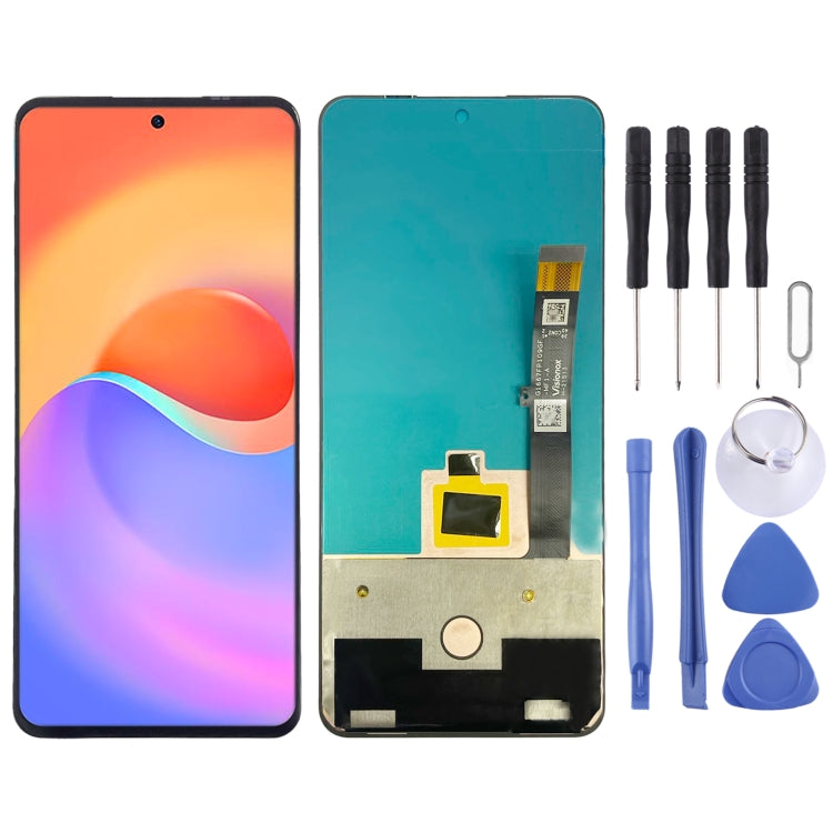 AMOLED Material LCD Screen for ZTE S30 Pro A2122H With Digitizer Full Assembly(Black) - free shipping - PMC TechLife - Order now!