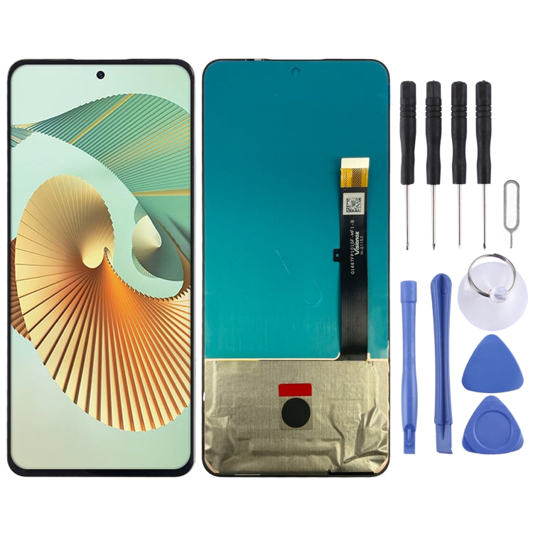 AMOLED Material LCD Screen for ZTE Axon 30 Pro 5G A2022 With Digitizer Full Assembly(Black) - free shipping - PMC TechLife - Order now!
