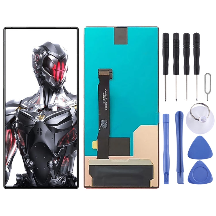 AMOLED Material LCD Screen for ZTE Nubia Red Magic 8 Pro NX729J With Digitizer Full Assembly(Black) - free shipping - PMC TechLife - Order now!
