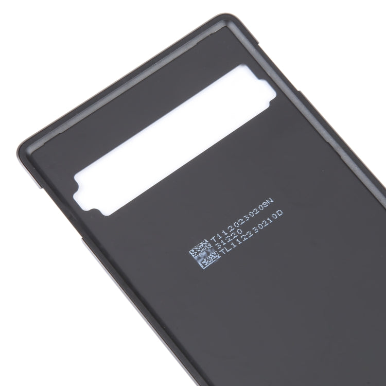 For Google Pixel 7a Original Battery Back Cover(Black) - Back Cover by PMC TechLife | Online Shopping South Africa | PMC TechLife