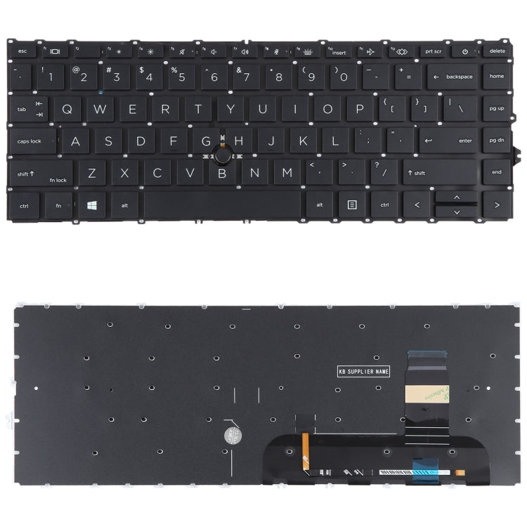 For HP Elitebook 840 G7 G8 745 G7 US Version Keyboard with Backlight - Replacement Keyboards by PMC TechLife | Online Shopping South Africa | PMC TechLife