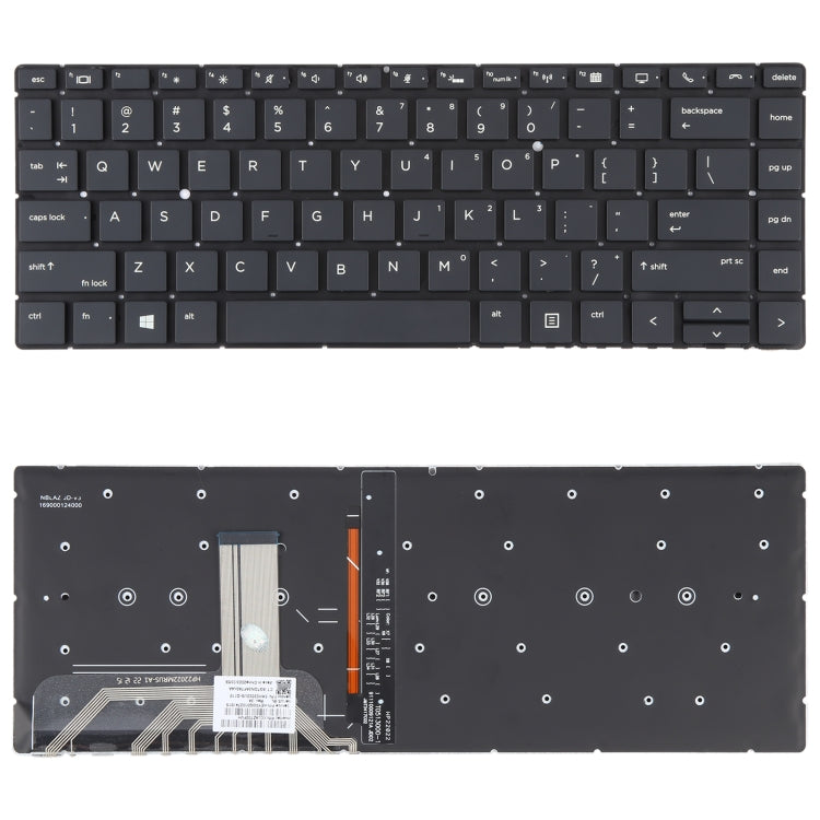For HP EliteBook x360 1040 G5 G4 2H-BAZUKI64312 US Version Keyboard with Backlight - Replacement Keyboards by PMC TechLife | Online Shopping South Africa | PMC TechLife