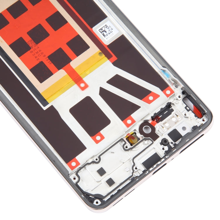 For OPPO Reno9 Original Front Housing LCD Frame Bezel Plate (Gold) - Frame Bezel Plate by PMC TechLife | Online Shopping South Africa | PMC TechLife