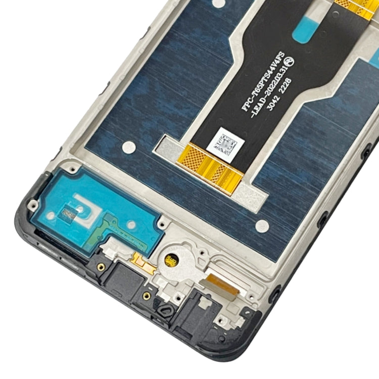 LCD Screen For Cricket Icon 4 WTCKT01 Digitizer Full Assembly with Frame(Black) - Others by PMC TechLife | Online Shopping South Africa | PMC TechLife