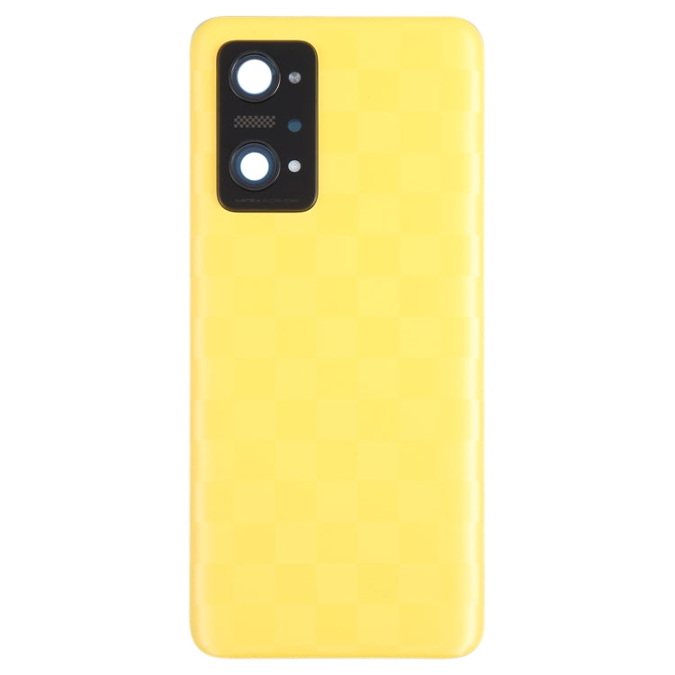 For Realme GT Neo 3T Original Battery Back Cover with Camera Lens Cover(Yellow) - Back Cover by PMC TechLife | Online Shopping South Africa | PMC TechLife