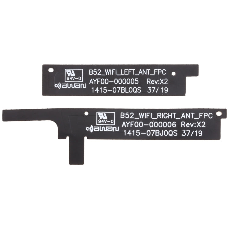 For Microsoft Surface Pro 7 1 Pair WIFI Signal Antenna Flex Cable Plastic Frame - Laptop Screen by PMC TechLife | Online Shopping South Africa | PMC TechLife