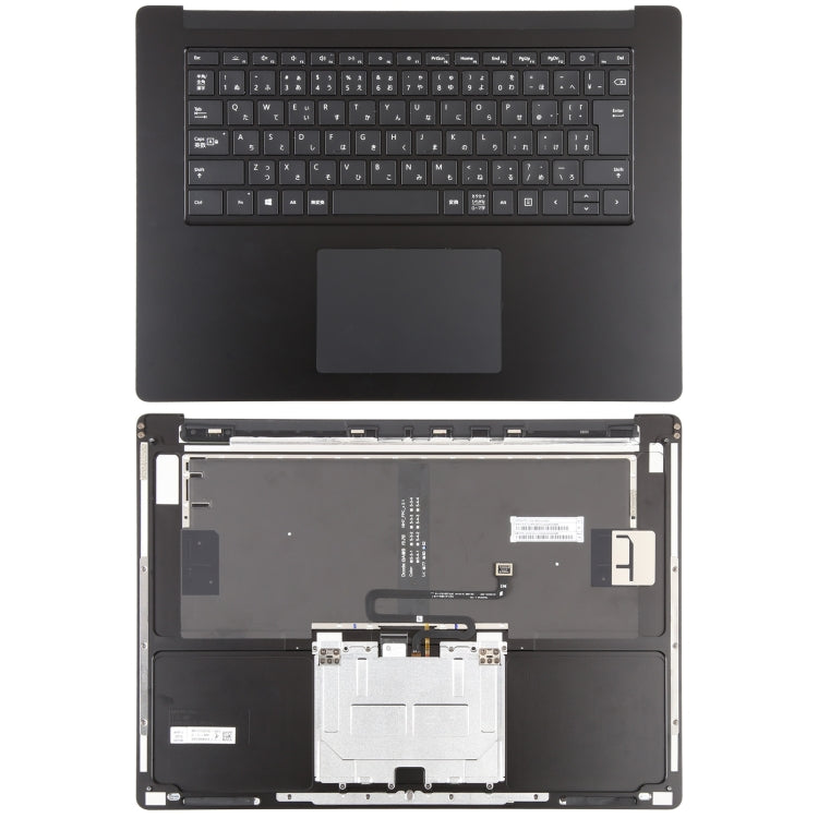 For Microsoft Surface Laptop 3 / 4 15 inch UK Japanese Version Keyboard with C Shell / Touch Board (Black) - Laptop Screen by PMC TechLife | Online Shopping South Africa | PMC TechLife