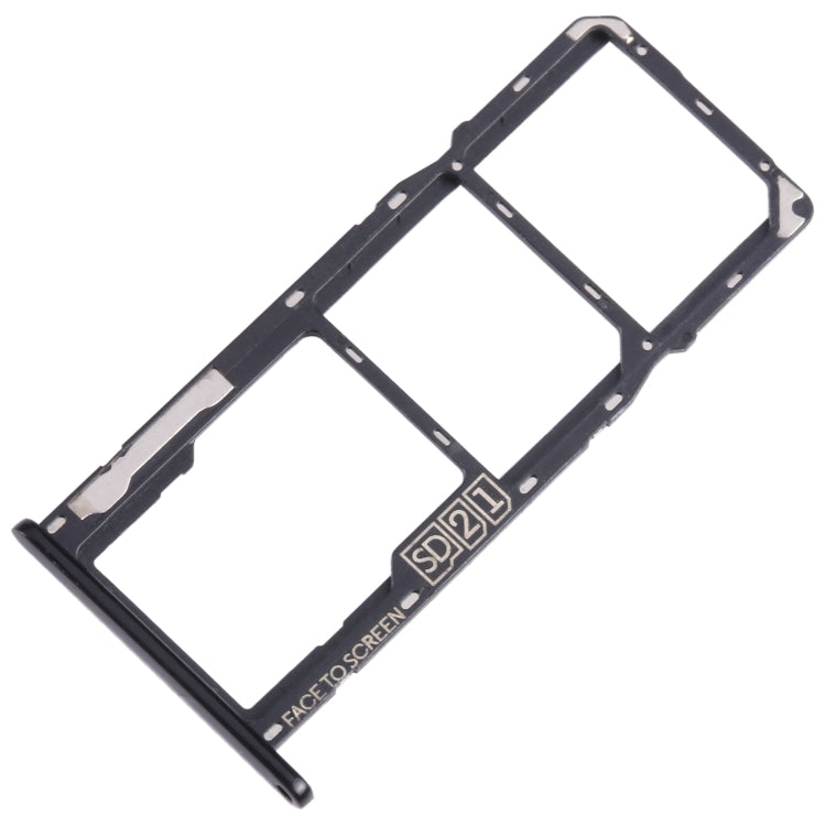 For Motorola Moto G7 Play SIM Card Tray + SIM Card Tray + Micro SD Card Tray (Black) - free shipping - PMC TechLife - Order now!