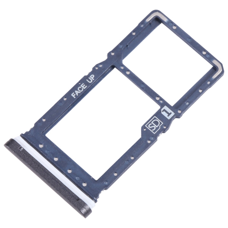 For Motorola Moto G Play 2021 SIM Card Tray + Micro SD Card Tray (Black) - free shipping - PMC TechLife - Order now!