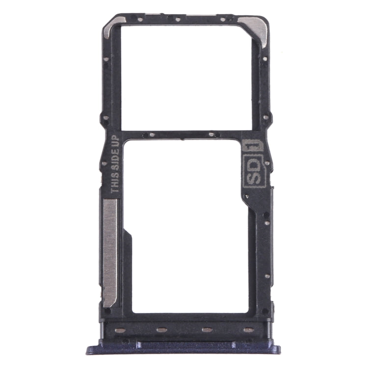 For Motorola Moto G Pure SIM Card Tray + Micro SD Card Tray (Purple) - Card Socket by PMC TechLife | Online Shopping South Africa | PMC TechLife | Buy Now Pay Later Mobicred