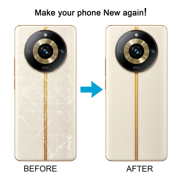 For Realme 11 Pro+ Original Battery Back Cover with Camera Lens Cover(White) - Back Cover by PMC TechLife | Online Shopping South Africa | PMC TechLife